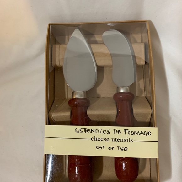 Cheese Utensils Set of 2, Ustensiles De Fromage - Picture 2 of 4